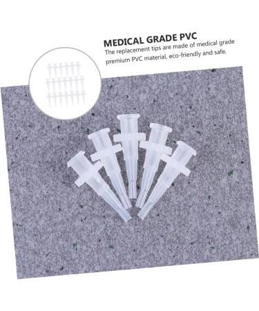 Healvian 180 Pcs Ear Cleaning Nozzle Cleaning Kits - Ear Wax Removal Kit with Disposable Tips and Replacement Tubes - Child-Friendly Transparent Design - Buy Online on GoSupps.com