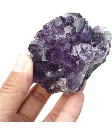 Amethyst Rough Stone 1 Kg Natural Brazil Amethyst Crystal Cluster for Home Decor - Buy Online on GoSupps.com