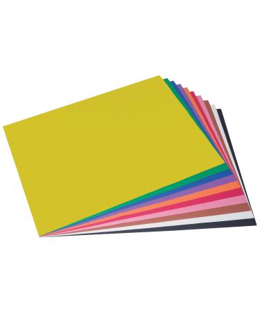 Prang (Formerly SunWorks) Construction Paper  10 Assorted Colors  24 x 36  50 Sheets