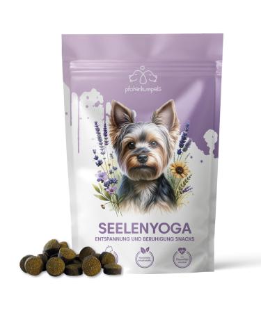 Pfot buddies 'Seelenyoga' |Soothing snacks for dogs I with valerian & Johanneskraut I in fear stress travel & New Year's Eve |100% natural