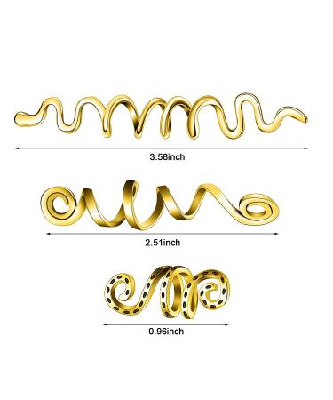 12 Pieces Celtic Hair Jewelry Set for Braids - Gold & Silver Dreadlock Accessories for Women and Girls - Buy Online on GoSupps.com