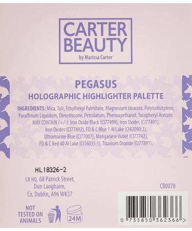 Carter Beauty Mini Highlighter Palette | Long Lasting Shimmer & Matte Makeup | Ideal for International Shipping - Buy Online on GoSupps.com