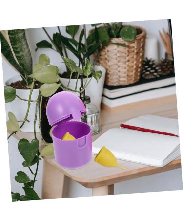 Mobestech 2-in-1 Menstrual Cup Disinfection Box - Sterilizer & Cleaner for Female Hygiene - International Shipping Available - Buy Online on GoSupps.com