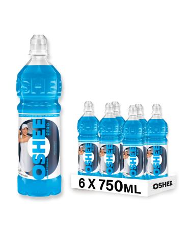 Oshee Oshee Isotonic Drink - Multifruit Flavor 750ml (Pack of 6) Electrolyte & Hydration Drink for Sports & Recovery Rejuvenates Minerals & Supports Performance