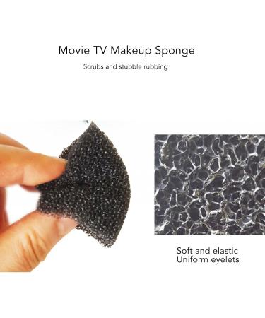 Black Scar Stipple Sponge Realistic Trauma Effects with Blood Plasma Multipurpose Makeup Tool for Fake Stubble Halloween Costumes - Buy Online on GoSupps.com