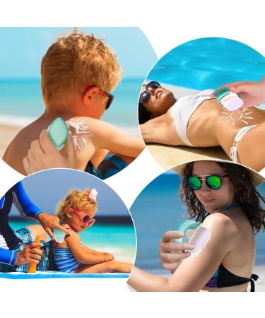 Sun Protection Applicator for Kids | Sunscreen Buddy Brush with Protective Caps | Travel-Friendly Sunblock Applicator - Buy Online on GoSupps.com