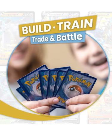 Pokemon Card Bundle | 100 Cards | 5 Bonus Rare Cards | 2 Holo Rares | 3 Reverse Foil | GG Deck Box Compatible - Buy Online on GoSupps.com
