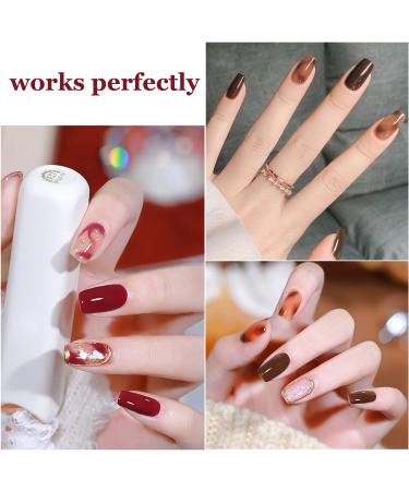 Vishine Blooming Gel Nail Polish - 15ml Clear UV LED Blossom Gel for Marble, Watercolor & Floral Print Manicures - Buy Online on GoSupps.com