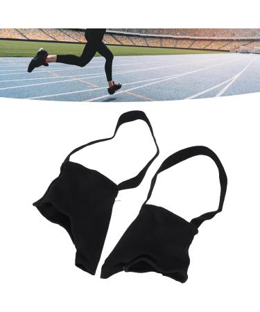 Pinky Toe Bunionette Sleeves - Reduce Pressure & Corrector for Feet Relief - Elastic Strap Toe Protector - Black 1 Pair - Buy Online on GoSupps.com