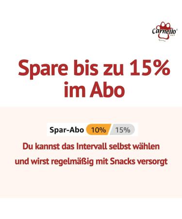 Carnello Kausstangen Grain-Free Dog Treats - Alpine Luck Happiness Streak (3 x 5 Pcs) - Healthy Chews for Dogs - International Shipping Available - Buy Online on GoSupps.com