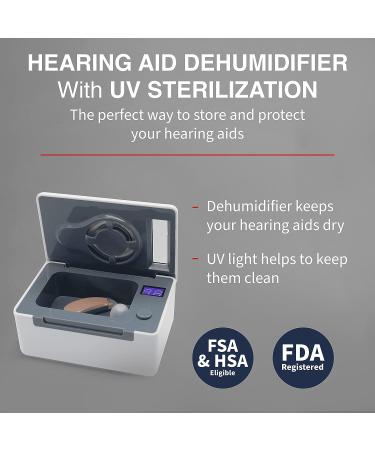 Hearing Aid Dehumidifier by Hearing Assist - Portable Electronic Dryer for Hearing Aid Maintenance and Protection - Buy Online on GoSupps.com