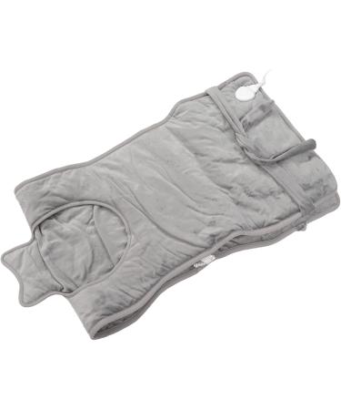 Shoulder-Back Heating Pillows - Electric Flannel Heat Therapy with 4 Timers & 6 Settings | Large Size for Neck & Knees (EU Plug 220-240V) - Buy Online on GoSupps.com