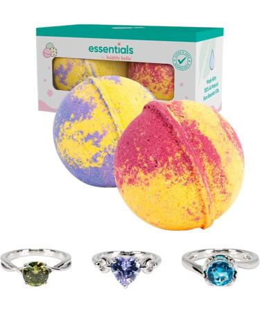 Bubbly Belle Essentials 13oz Bath Bombs Pack of 2 - Believe & Destress - Buy Online on GoSupps.com