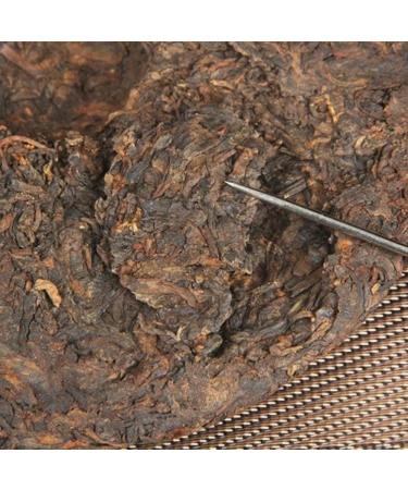 HQZM 8 Years Old Yunnan Yiwu Old Natural Charm Puer Ripe Tea Sweet And Soft 357g - Buy Online on GoSupps.com