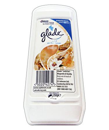 Glade Gel Air Freshener Vanilla/magnolia Ref N01818