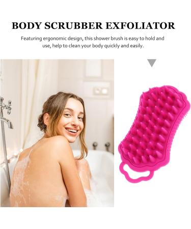 Coolhiya Silicone Scalp & Body Massage Brush - Ultimate Bathing Washer & Cleaning Device for Deep Cleansing & Relaxation - Buy Online on GoSupps.com