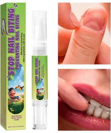 Acunny Stop Nail Biting Anti-Thumb Sucking Nail Polish 4ML | Finger Protectors for Cuticle Care Manicure Spa Home Nighttime Care for All Ages - Buy Online on GoSupps.com