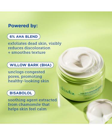 Skinfix Resurface+ AHA/BHA Renewing Cream - Exfoliating & Moisturizing Body Cream for Rough Bumpy Skin | 10 Fl Oz - Buy Online on GoSupps.com
