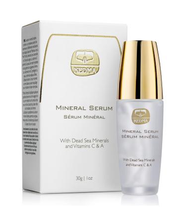 Kedma AntiAgeing Mineral Serum Moisturising and Revitalising for the Skin with Dead Sea Minerals Vitamin A C E for a Radiant Complexion 30 ml