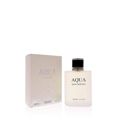 Aqua Pour Homme 3.3 Ounces Eau de Toilette Spray - Buy Online on GoSupps.com