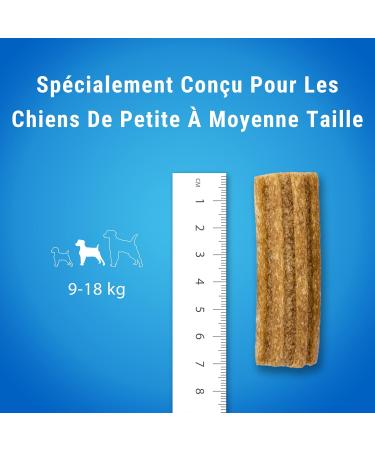 Dentalife Medium Chewing Bones - 42 Pack for Medium Dogs - Everyday Oral Hygiene - 966g - International Shipping Available - Buy Online on GoSupps.com