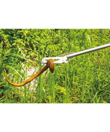 IMIKEYA Snake Tongs Reptile Catcher Stick Grabber Long Handle Pick Up Handling Tong Hook 100cm for Outdoor Adventure Exploring Tools - Buy Online on GoSupps.com