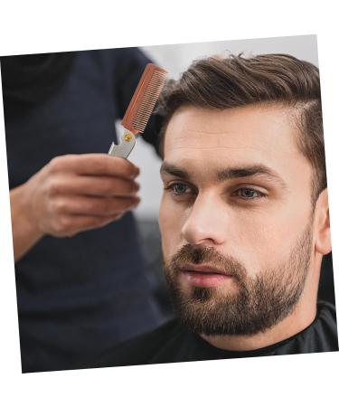Fomiyes Foldable Travel Beards & Mustache Comb with Bottle Opener - Stainless Steel Portable Hair Cutting Brush - Buy Online on GoSupps.com