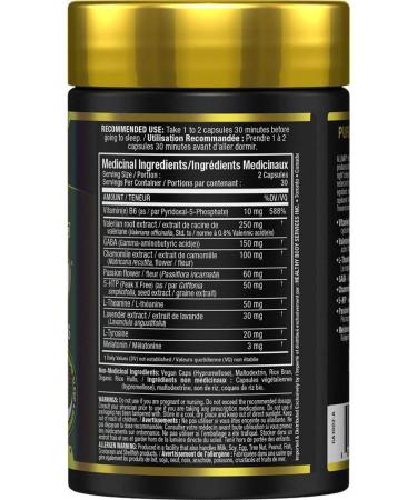 ALLMAX Nutrition - Lights Out Sleep - Deep Sleep for Big Gains 60 Count - Buy Online on GoSupps.com