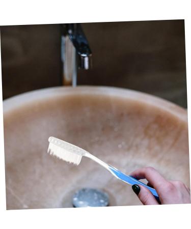 Kichouse 50-Piece Disposable Toothbrush Set - Soft Bristle Travel & Camping Toothbrushes with Toothpaste - Portable Manual Daily Use - Buy Online on GoSupps.com