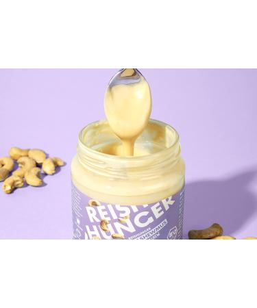 Reishunger Bio Cashewm 500g (2x250g) - Gluten-Free & Vegan Creamy Nut Butter | 100% Natural Cashews No Added Sugar - Buy Online on GoSupps.com