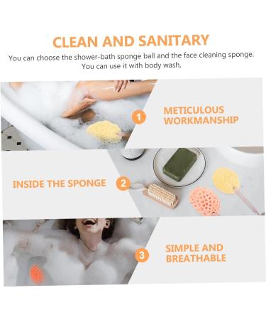 Buy Hemoton 12 Pcs Bath Ball Foam Loofah Sponge Set - Exfoliating Mesh Pouf Scrubbers for Moisturizing Shower - Ideal for International Shipping - Buy Online on GoSupps.com