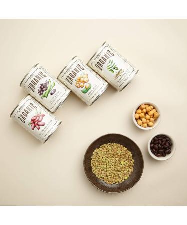 Buy Eat Wholesome Organic Chickpeas 400g (12-Pack) Healthy Non-GMO International Shipping Available - Buy Online on GoSupps.com