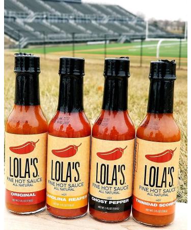 Lolaâ€™s Fine Hot Sauce - Original | All-Natural, Gluten-Free, Keto | 5 Fl Oz Family Recipe - Buy Online on GoSupps.com