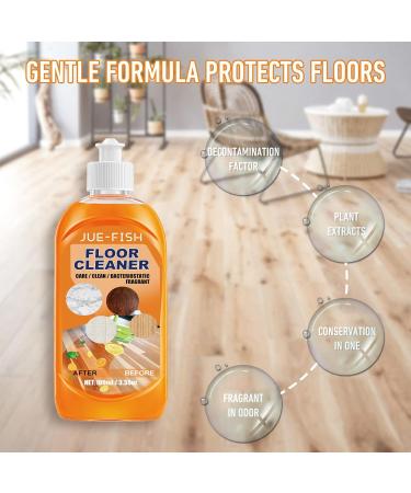 Powerful Decontamination Floor Cleaner 1/2PCS Wood Floor Cleaning Tile Cleaner Polishing Brightening Tile Cleaner For Cleans Hardwood Tile and Floors 1PC - Buy Online on GoSupps.com