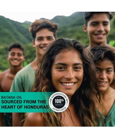 Pure Raw Batana Oil for Hair Growth - Unrefined Dr. Sebi Formula from Honduras | Boost Hair Thickness for Men & Women - Buy Online on GoSupps.com