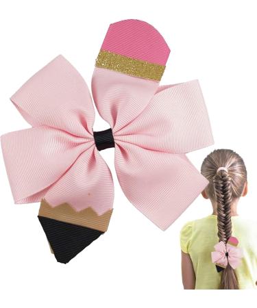 Bows for Girls - Non-slip Hair Clips for Girls | Hairpins with Sturdy Grosgrain Ribbon Bows Toddler Hair Clips Bows for Girls Pink - Buy Online on GoSupps.com