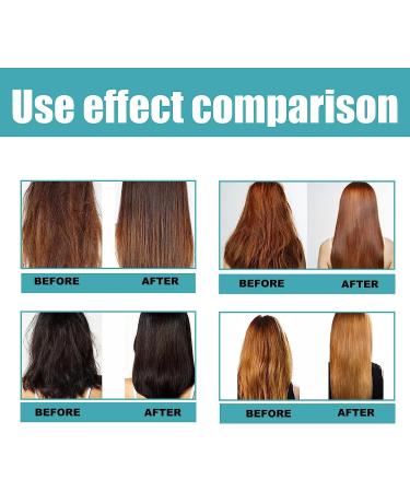 KYOSK Hair Straightener Cream Keratin Hair Treatment Straightener Protein Correcting Hair Straightening Cream Silk and Gloss Nourishing Smoothing for All Hair Types (2pcs) - Buy Online on GoSupps.com