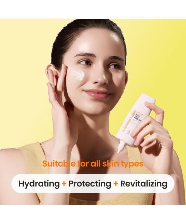 CNP Daily Milky Light Sunscreen - Broad Spectrum SPF 50 Niacinamide No White Cast Fast Absorbing Invisible Korean Sunscreen for Face & Body - 1.7 fl. oz - Buy Online on GoSupps.com