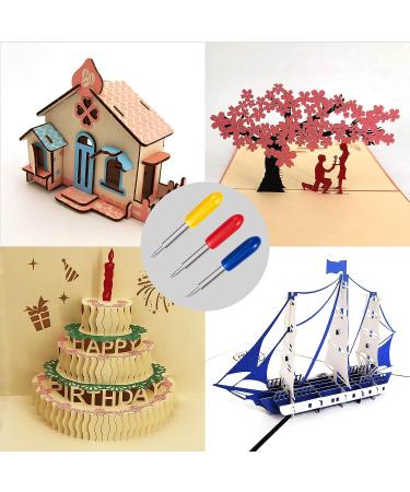STREWEEK 50PCS Cricut Explore Air/Air 2/Air 3/Maker 3 Cutting Blades Set - Fine Point Blades 30x 45 Standard, 10x 30 Shallow, 10x 60 Deep - 3 Color - Buy Online on GoSupps.com