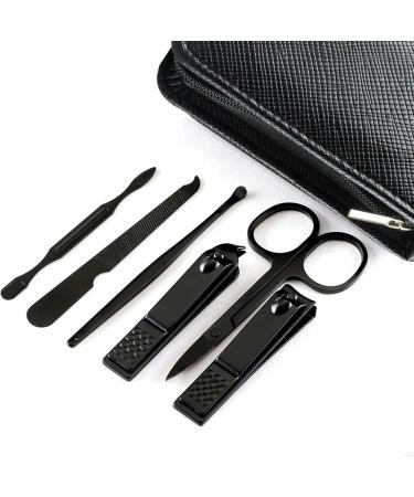 SVAASA Nail Clippers Nail Clippers Set Stainless Steel Nail Scissors Tweezer Ear Spoon File Beauty Manicure Tools Portable Domestic Kit - Buy Online on GoSupps.com