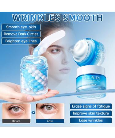 Collagen Skincare Set for Women 7Pcs Face Care Kit with Cleanser Toner Serum Eye Cream Face Cream & Masks Hydrating Firming & Nourishing Routine Gentle for All Skin Types Great Gift Idea blue 7Pcs - Buy Online on GoSupps.com