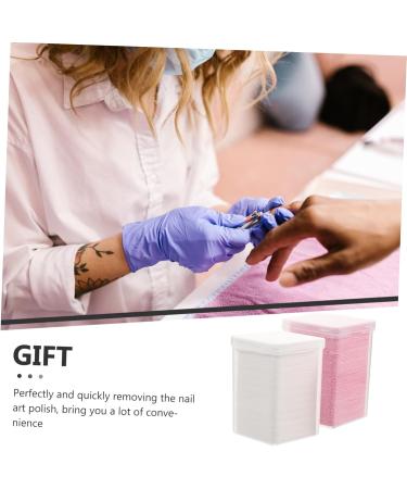 Housoutil 2 Boxes Eyelash Wipes Nail Wipes Glue for Nail Charms Pumpkin Container with Lid Lash Glue Cleaning Cloth Glue Remover Pad Gel for Nails Plastic Nail Polish Manicure Tools - Buy Online on GoSupps.com