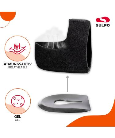 Buy Sulpo Heel Spur Inserts - Orthopedic Silicone Gel Cushions for Shoes | Comfortable Heel Protection 36-39M - Buy Online on GoSupps.com