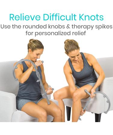 Vive Cane Massager - Self Trigger Point Acupressure Stick for Muscle Relief - Buy Online on GoSupps.com