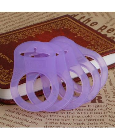 5pcs Pacifier Holder Clip Adapter - Button Style DIY Transparent Pacifier Adapter for International Shipping - Buy Online on GoSupps.com