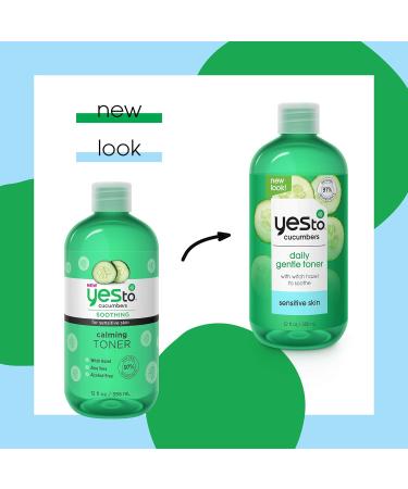 Buy Yes To Cucumbers Soothing + Calming Toner 12 Fl Oz | Vegan 97% Natural Hydrate & Nourish Sensitive Skin Worldwide - Buy Online on GoSupps.com