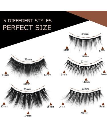Lamora Reusable Magnetic Lashes | Waterproof Eyeliner & Applicator Kit | No Glue False Eyelashes | International Shipping - Buy Online on GoSupps.com