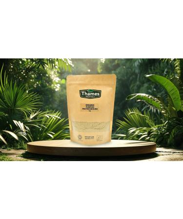 Thames Organic Organic Pumpkin Protein Ground | Plant-Based | Vegan | Gluten-Free | Nutrient-Rich Superfood 500g - Buy Online on GoSupps.com