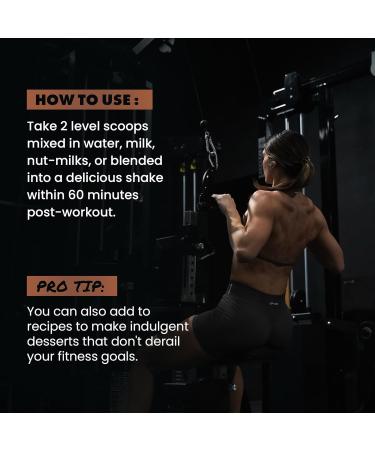 Gains in Bulk Lean Protein Powder with Collagen Peptides Gluten Free Grass Fed Whey 20 G Protein & 5 G Collagen Plant Enzymes to Support Digestion Natural Ingredients Brownie Flavor 27 Servings - Buy Online on GoSupps.com