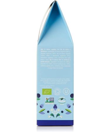 English Tea Shop Organic White Tea Blueberry & Elder Flower Loose Leaf - 15 Pyramid Tea Bags - Buy Online on GoSupps.com